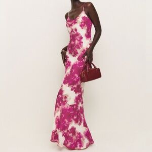 Reformation Parma Dress in Super Bloom